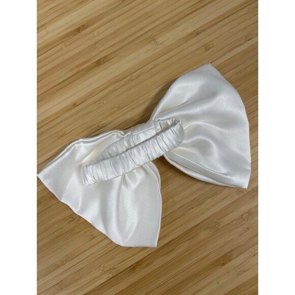 The Bar Bows Hair Bow Accessory White Womens - Picture 5 of 6